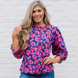 Michelle McDowell Quinn Blouse Size Medium